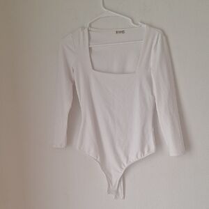 Minimalist Classic Free People White Top Sz S